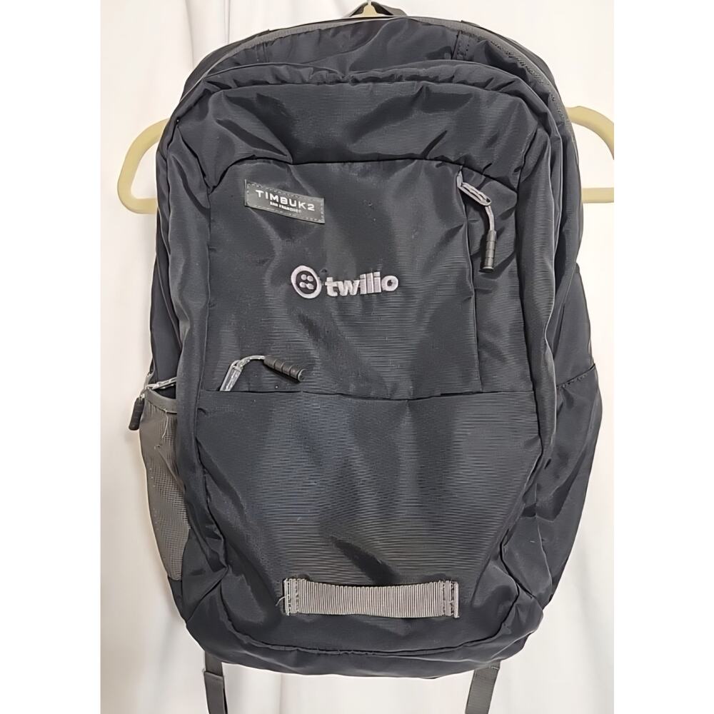 Timbuk2 Parkside Black Backpack‎ Has Logo EUC